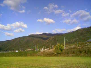 福井県若狭町 秋の光景