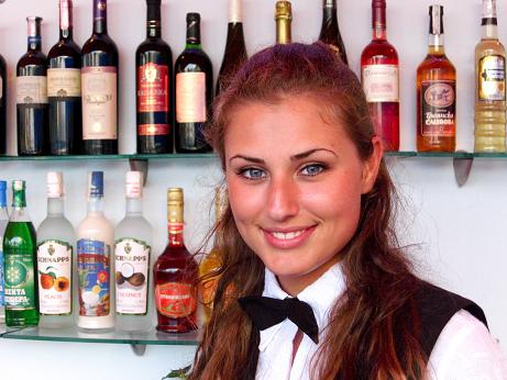  Villi, a beautiful barmaid from Helios Palace in Sunny Beach