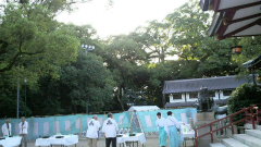 九月十九日、西宮神社。