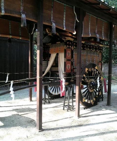 京都。下鴨神社賀茂斎院旧跡