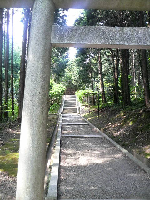 真名井神社へ