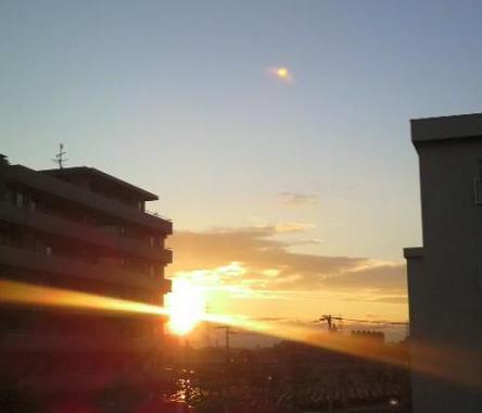 うちの日の出☆彡