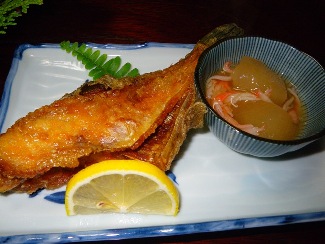 カワハギと大根の生姜煮
