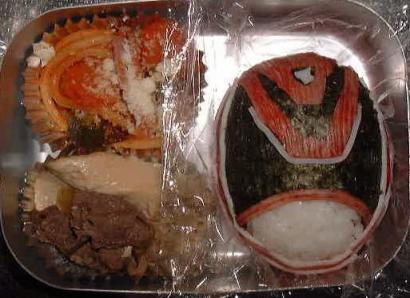 デカレッドお弁当