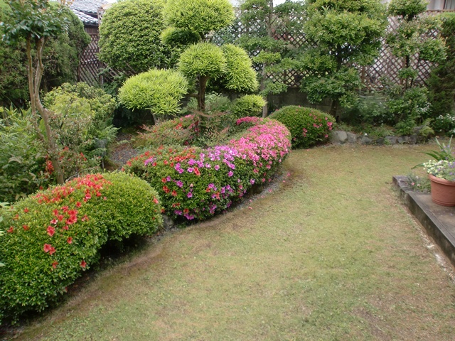 雨の庭園（１）