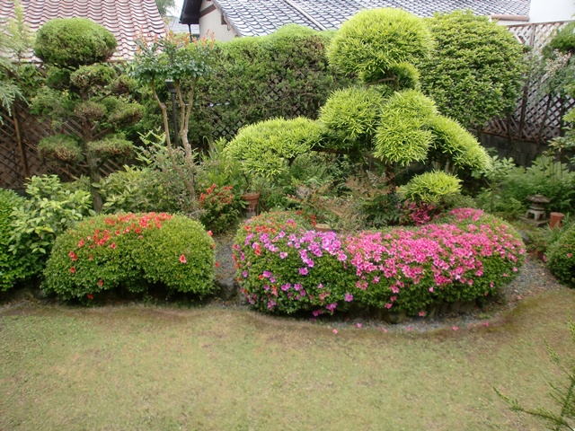 雨の庭園（３）