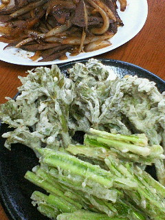 自然の恵み たらぼとウルイの山菜天ぷらは美味 むっちーのままごと日記 楽天ブログ