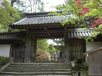 西明寺・門