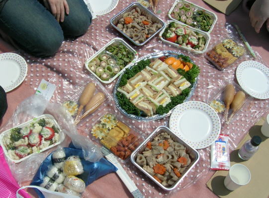 20080406お花見（おべんとう）