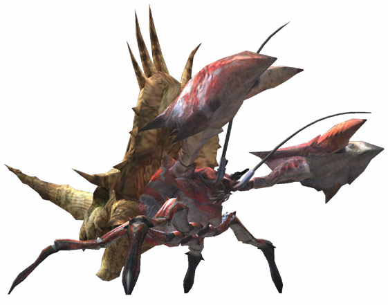 MHP2　ダイミョウザザミ