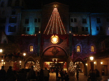 ２００７．１１．２５　ＴＤＳにて　ライトアップされたＴＤＳ