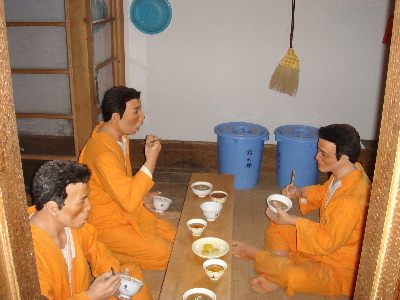 2007.8月　北海道旅行　網走監獄内　部屋の様子