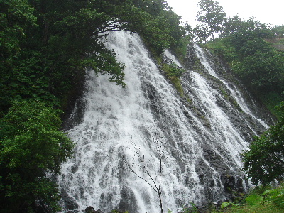 2007.8月　北海道旅行　知床　オシンコシンの滝