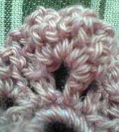 シュシュリネンピンク