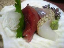 早朝水揚げ産直鮮魚三品盛り