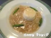 自家製豆腐の蟹肉入りあんかけ