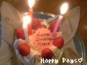 バースデーケーキ