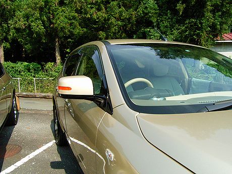 ジャック号のドアミラーウインカー