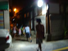 北村・夜の風景