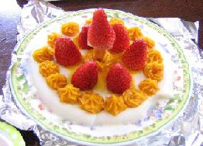 手作りーケーキ