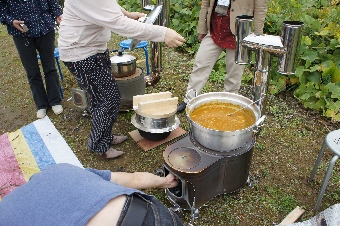 カレーぐつぐつ