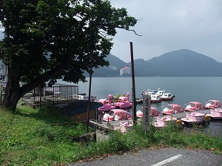 榛名湖ボート乗り場