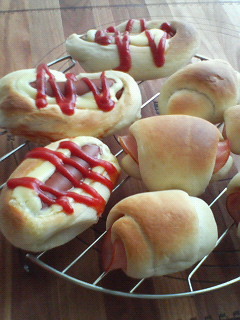 ソーセージロール＆ハムロール