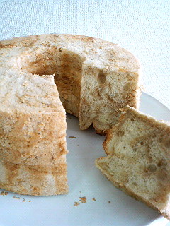 コーヒーマーブルのシフォンケーキ