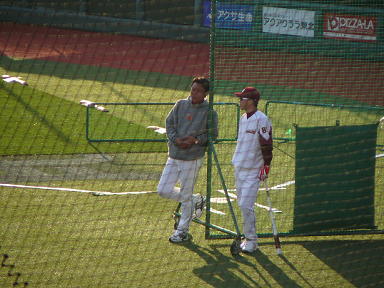 2007/11/03 池山＆関川コーチ