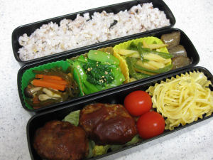 ハンバーグ弁当