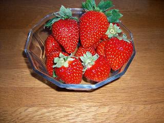 余ったいちご