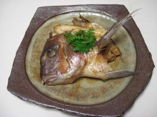 鯛のかぶと煮