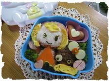 こじか＆女の子お弁当♪