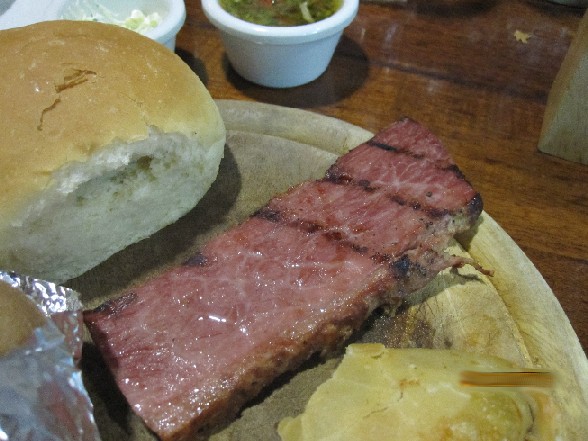 厚いビーフジャーキー牛肉