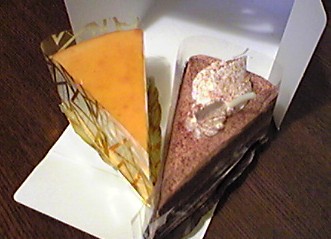 柏屋 チーズケーキ チョコレートケーキ ヤユ代の徒然日記 楽天ブログ