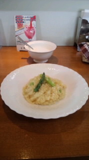 はさがけ米の春のリゾット