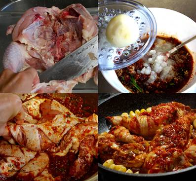 韓国料理 レシピ ヤンニョムチキン