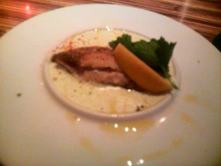 魚のクリームソース