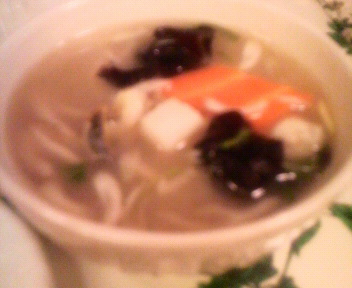 刀削麺ラー油なし