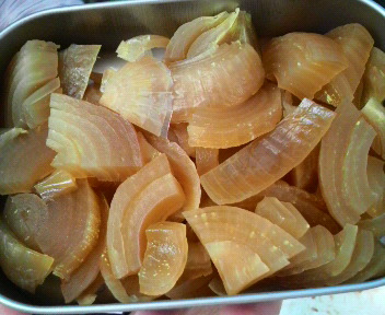 旭菊の粕漬けたまねぎ