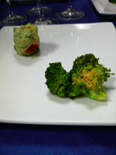 ブロッコリーのペペロンチーノトリフ風味