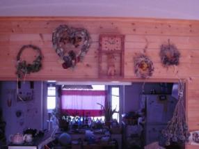 時計回りのリース