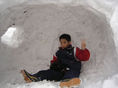 はじめての「かまくら」