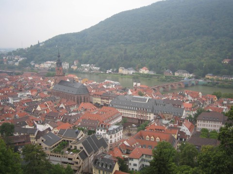 View from Heidlberg catsle