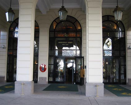 Sheraton Addis entrance