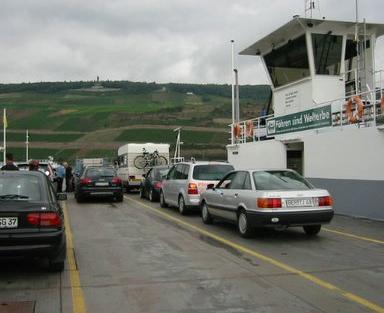 ferry between Rhein
