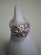 紫パール×シルバー