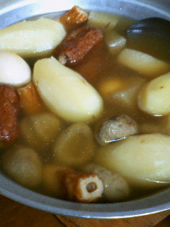 おでん・・他界家バージョン・・って作るたびいつも違うが