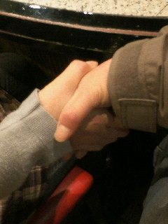 ポンちゃん握手