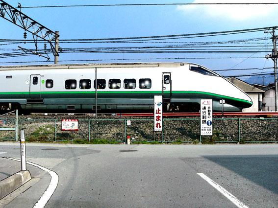 山形新幹線 400系のつばさ イラスト僕の情景 懐かし僕の情景 楽天ブログ